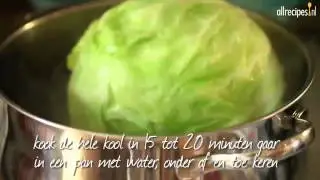Gevulde koolrolletjes