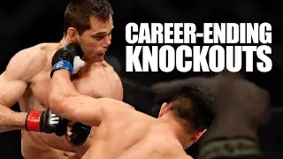 10 Knockout Losses That Ended An MMA Fighter's Career (UFC)