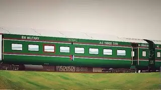 Army || Military Train || Jammu Pathankot || Indian Train simulator || MSA MSTS || Open Rail || IRV3