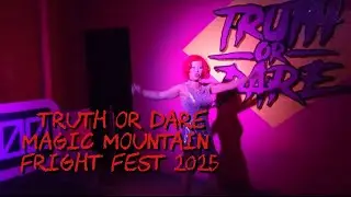 Truth Or Dare Magic Mountain Fright Fest 2025 POV Walk-through 