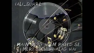 Main alag hoon bheed se #rap #song #iali_suhel 