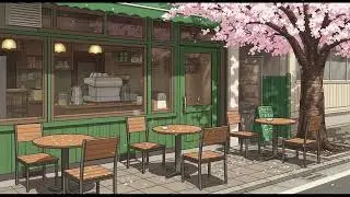 . Aesthetic Japanese Coffee Shop ☕ Warm Lofi Beats for Calm Focus 🌸