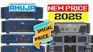 प्राइस Ahuja All Power Double Channel Amplifier price list in 2025 | New Ahuja Amplifier price List 