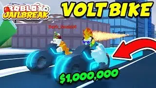 BUYING THE VOLT BIKE!! *$1,000,000* McLaren and ATV New Vehicles! (Roblox Jailbreak Winter Update)