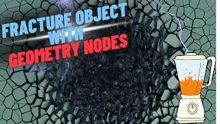 How to Fracture object with Geometry nodes in Blender