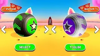 Going Balls VS Blue Ball - Mobile Gameplay Walkthrough Android iOS - Ball Color Run New Update 🔥