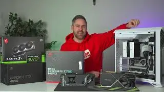 Две видеокарты RTX 4090 и 4070Ti &mdash; сборка на одном ПК &mdash; трансляция и запись OBS