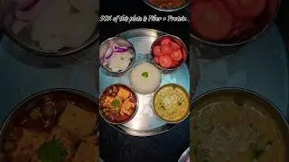 What a Balanced Weight Loss Thali Looks Like 🍛 | Easy Indian Meal Prep