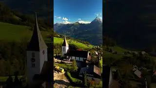 Breathtaking Alpine Views & Peaceful Village Scenery | Switzerland Travel Reel