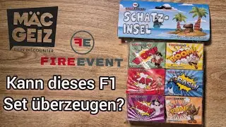 Fireevent Schatzinsel F1 Feuerwerk von M&auml;c Geiz f&uuml;r 2,99&euro; 