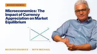 Microeconomics: The Impact of Currency Appreciation on Market Equilibrium