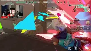 he can see death coming towords him...