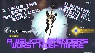 THE WEAPON BANNER IS CURSED! | Genshin Impact 2.6 Ayaka and Mistsplitter Reforged Pulling Session