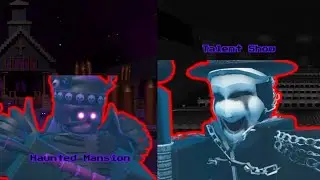 Haunted Mansion and Talent Show-The Battle Bricks