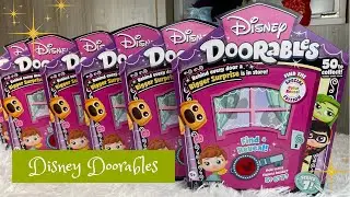Disney Doorables Series 7 HUGE Unboxing Multi Peek Packs with Codes and Color Reveal