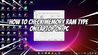 How to Check Memory RAM Type on Laptop or PC