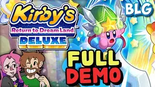 Lets Play Kirby's Return to Dreamland Deluxe FULL DEMO