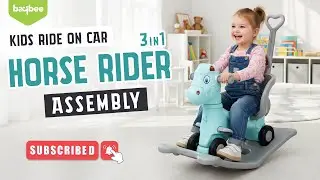 Baybee 2 in 1 Baby Horse Rider Assembly Guide | Easy Step-by-Step Tutorial