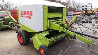Купить пресс подборщик claas rollant 250. Проверка claas rollant 250 без сена