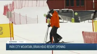 Opening Day at two Utah ski resorts