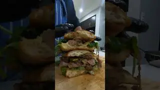 Rib Eye Steak Sandwich 🥩 #steak #steaksandwich #sandwich #easyrecipe #cooking #dinner er