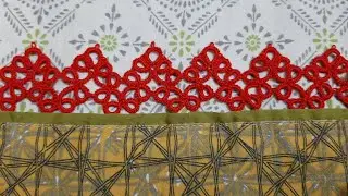 #92 tat a beautiful lace : shuttle tatting. #threadpower #shuttletatting #lace
