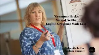 English Grammar Hacks: Using 'So' and 'Neither' to Agree #englishgrammar #englishlearning #english
