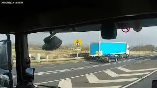 POV M60 motorway Truck Driving with European Trucker Joe HGV Class 1 Driver.