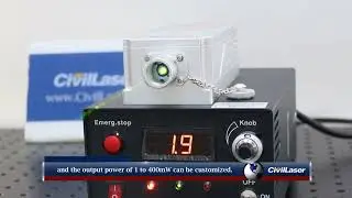561nm Yellow Green DPSS Laser System