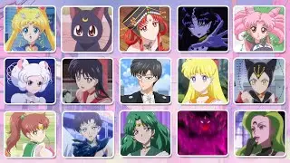 🌙✨ セーラームーン アニメクイズ 💖🌟 60人のキャラクターを当てよう 🤔🌈