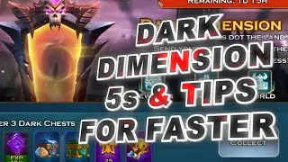 Dark Dimension 5s & Tips For Faster 🤔 - Art of Conquest
