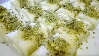 elaboraci&oacute;n de halawe bi jinbe حلاوة الجبنة Dulce de queso por chef Adnan 