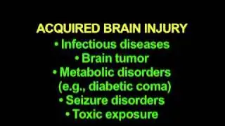 Introduction to Brain Injury (Making a Difference: Module 1)