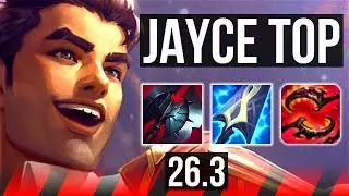 JAYCE vs RENEKTON (TOP) | Good KDA: 13/1/4 | KR Challenger | 26.3