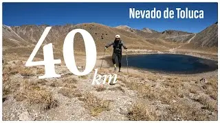 MARATON en el Nevado de Toluca - 40 km + 780 mts