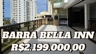 COBERTURA DUPLEX A VENDA A 5 MIN DA PRAIA DA BARRA NO POSTO 6 - BARRA BELLA INN (REFORMADA 💎) #rj