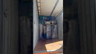 How to Load a 53&rdquo; Moving Trailer🫡😈💪 Out of Fresno California