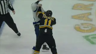 Trent Frederic fights Emil Lilleberg 1/14/25
