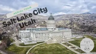 Salt Lake City Utah Drone Flight