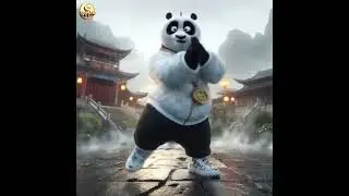 Dancing panda steals the show with adorable moves panda #dancingpanda #dance #animalvideos #