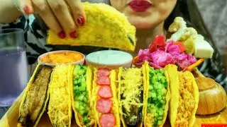 2x ASMR Homemade Taco🌮 + Assorted Pickles
