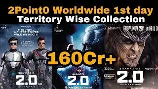 2point0(2.0) Movie Worldwide First day Box-office Collection