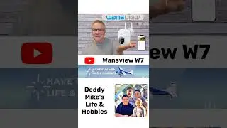 @DeddyMikesReviews  REVIEW #WansviewW7 #2K #SecurityCamera #WiFi #Home Security Camera #unboxing #setup