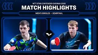 Thibault Poret vs Flavien Coton | MS SF | #WTTChennai 2026