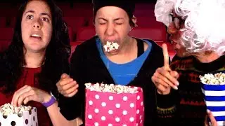 When Someone's Too Loud At The Movie Theatre!