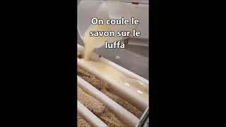 Fabrication du savon solide Luffa