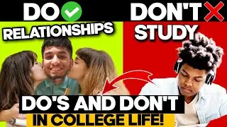 🤬Most Honest COLLEGE Advice! Relationships , goals , study ,seniors in college🔥