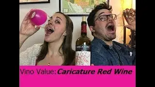 Vino Value: Caricature Red Wine