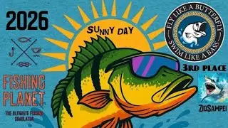 🎣Fishing Planet🥉3rd☀️Fly Like A Butterfly Swim Like A Bass Competition🔥Everglades