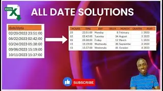 How to Extract Date, Time, Year, Quarter, Month, and Week from Your Dataset